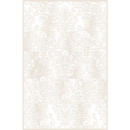 GALA 81300 (Rectangular, 200X280, ECRU SHRINK /BLANC CASSE)