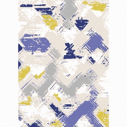 GALA 84471 (Rectangular, 150X220, ECRU SHRINK /BLANC CASSE)