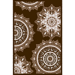 CIRTA A2161 (Rectangulaire, 180X270, MARRON BORDEAUX)
