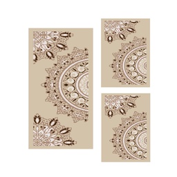 CIRTA A2161 (Rectangular, ( T 60X150 + 2T 60X110 ), IVOIRE CLAIRE)