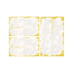 ANKARA A116H (Rectangular, ( T 80X130 + 2T 65X100 ), DORE)