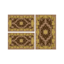 PLAZA 9235D (Rectangular, ( T 80X130 + 2T 65X100 ), MARRON BRONZE)
