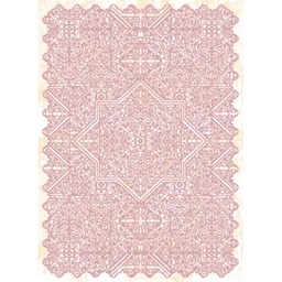 KENZ A7500 (Rectangular, 200X275, BLANC CASSE SHRINK_BOIS DE ROSE)