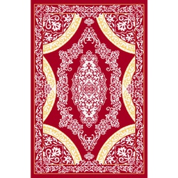 PLAZA 9237E (Rectangular, 160X220, BORDEAUX)
