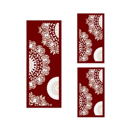 CIRTA A2191 (Rectangulaire, ( T 60X150 + 2T 60X110 ), BORDEAUX)