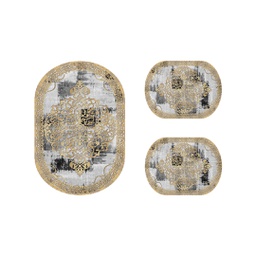 سطوري 2436A (بيضوي, ( O 80X115 + 2O 50X80 ), متعدد الألوان, مطبوعة)