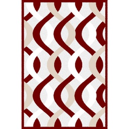 CIRTA 93381 (Rectangulaire, 180X270, BORDEAUX)