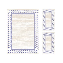 مانيسا A4521 (مستطيل, ( T 160X220 + 2T 60X110 ), بني)