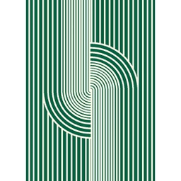 PALACE B1950 (Rectangular, 200X280, VERT EMERAUDE)