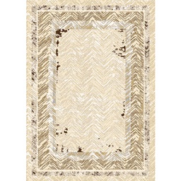 MUGLA B4571 (Rectangulaire, 200X280, ECRU SHRINK - IVOIRE)