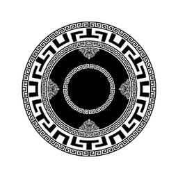 سطوري 2418a (دائري, 160X160, متعدد الألوان, مطبوعة)