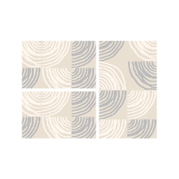 SUMMER B2430 (Rectangular, ( T 80X130 + 2T 65X100 ), IVOIRE CLAIRE)