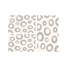 SUMMER B2630 (Rectangulaire, ( T 80X130 + 2T 65X100 ), BLANC CASSE)