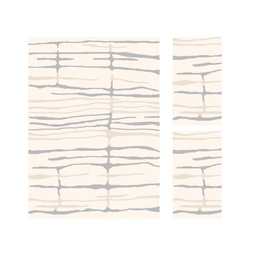 SUMMER B2440 (Rectangulaire, ( T 160X220 + 2T 60X110 ), BLANC CASSE)