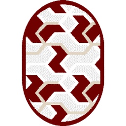 CIRTA 93391 (Oval, 65X100, BORDEAUX)