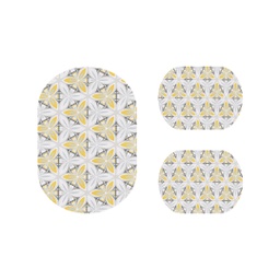 سطوري 2759A (بيضوي, ( O 80X115 + 2O 50X80 ), متعدد الألوان, مطبوعة)