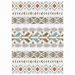 SAKURA B4802 (Rectangular, 200X280, BLANC CASSE)