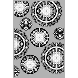 CIRTA A218C (Rectangular, 180X270, GRIS CLAIRE)