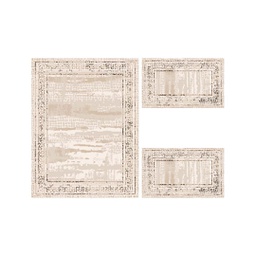MANISA A4440 (Rectangulaire, ( T 100X125 + 2T 100X55 ), ECRU SHRINK_IVOIRE)
