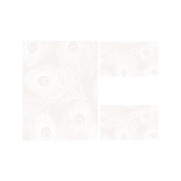 PALACE A3180 (Rectangulaire, ( T 100X130 + 2T 60X100 ), BLANC NEIGE)