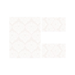 PALACE A3200 (Rectangular, ( T 100X130 + 2T 60X100 ), BLANC NEIGE)