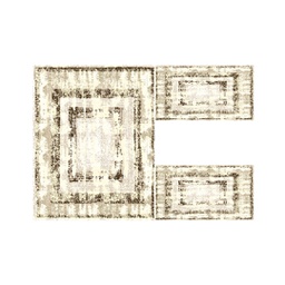 موغلا B4580 (مستطيل, ( T 100X125 + 2T 100X55 ), بني)