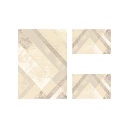MUGLA B4560 (Rectangulaire, ( T 100X125 + 2T 100X55 ), ECRU SHRINK_IVOIRE)