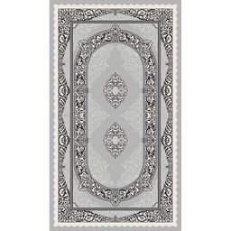 ميلودي 8905C (مستطيل, 190X350, رمادي فاتح/ رمادي فاتح)