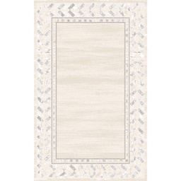 MANISA A4521 (Rectangular, 250X400, ECRU SHRINK_GRIS FONCE)