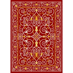 PLAZA A8440 (Rectangulaire, 200X280, ROUGE BORDEAU)