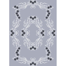 PLAZA 9677T (Rectangular, 200X280, GRIS CLAIRE)