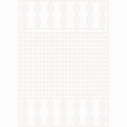 NARJES B5891 (Rectangular, 150X220, BLANC CASSE SHRINK_BLANC CASSE)