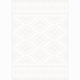 NARJES B5901 (Rectangular, 150X220, BLANC CASSE SHRINK_BLANC CASSE)