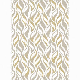 GALA 97223 (Rectangular, 200X280, ECRU SHRINK_MARRON MIEL)