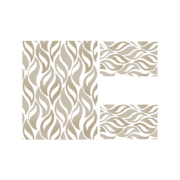 GALA 97223 (Rectangular, ( T 100X130 + 2T 60X100 ), ECRU SHRINK_BEIGE)