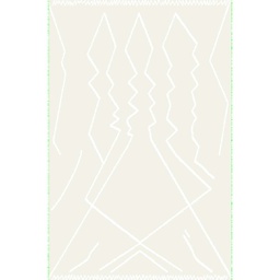 NOMADE B6070 (Rectangulaire, 160X230, CREME)
