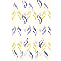 GALA 97220 (Rectangular, 150X220, ECRU SHRINK_BLEU NUIT)