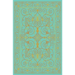 PLAZA A8441 (Rectangular, 200X280, VERT TURQUOISE)