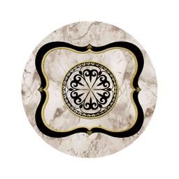 سطوري 1626A (دائري, 100X100, متعدد الألوان, مطبوعة)