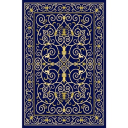 PLAZA A8442 (Rectangular, 200X280, BLEU NUIT)