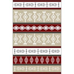 STORY 1654A (Rectangular, 180X270, MULTI COULEURS, Lamination)