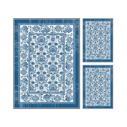 سطوري 3014A (مستطيل, ( T160X210 + 2T 60X80 ), متعدد الألوان, مطبوعة)
