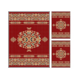 STORY 2926A (Rectangular, ( T160X210 + 2T 60X80 ), MULTI COULEURS, Lamination)