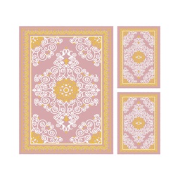 PLAZA A8225 (Rectangular, ( T 160X220 + 2T 60X110 ), BOIS DE ROSE)