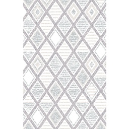 KILIM B9820 (Rectangular, 200X280, GRIS FONCE)