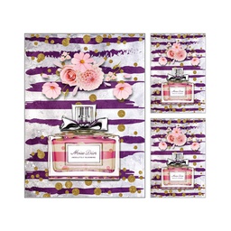 STORY 1546A (Rectangular, ( T160X210 + 2T 60X80 ), MULTI COULEURS, Lamination)