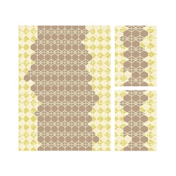 MURCIA C0550 (Rectangular, ( T 160X220 + 2T 60X110 ), MARRON BRONZE)