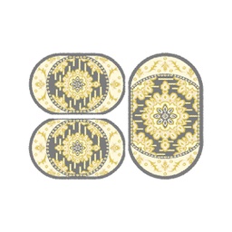 MURCIA C0520 (Ovale, ( O 80X130 + 2O 65X100 ), GRIS FONCE)