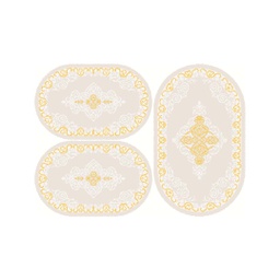 MURCIA C0530 (Oval, ( O 80X130 + 2O 65X100 ), ECRU)