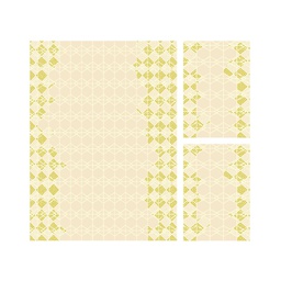 MURCIA C0550 (Rectangulaire, ( T 160X220 + 2T 60X110 ), CREME)